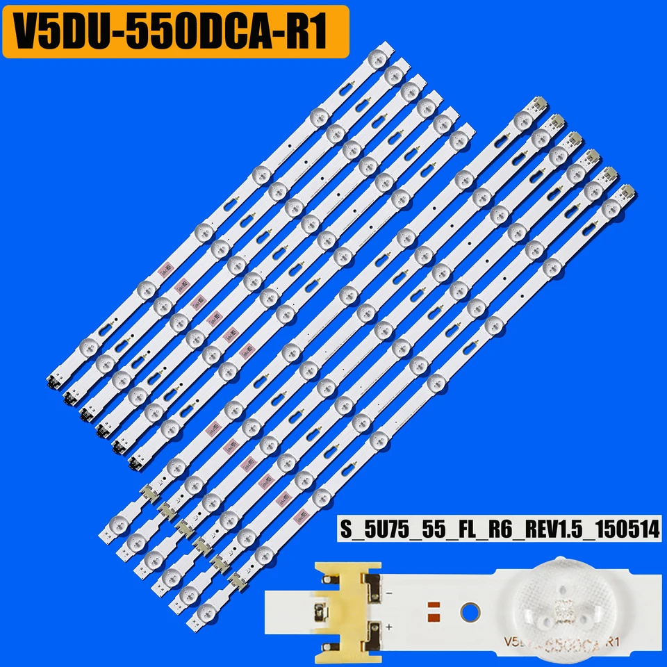 LED podsvietenie pre LED podsvietenie pre UE55JU6440 UE55KU6100 UE55MU6102 UE55MU7000 UE55MU6279 UE55MU6272 UE55KU6172 ​​UE55MU6222 UE55MU6199U
