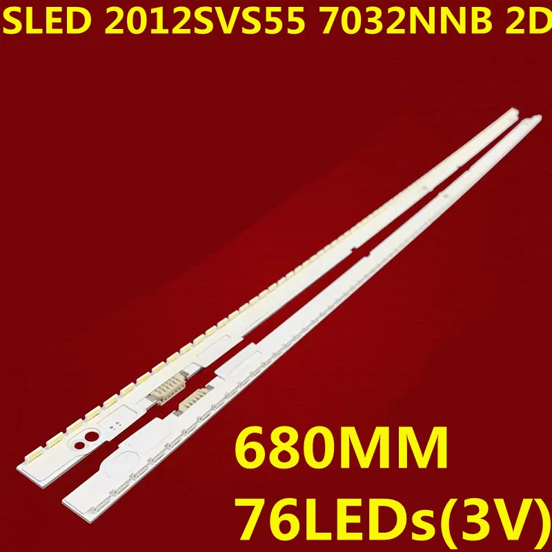 LED podsvietenie SLED SLED 2012SVS55 7032NNB 2d 6pin pre UE55ES6100 UE55ES6200 UE555S6560 UE555ES7507 UE555ES8000 LTJ550HW08