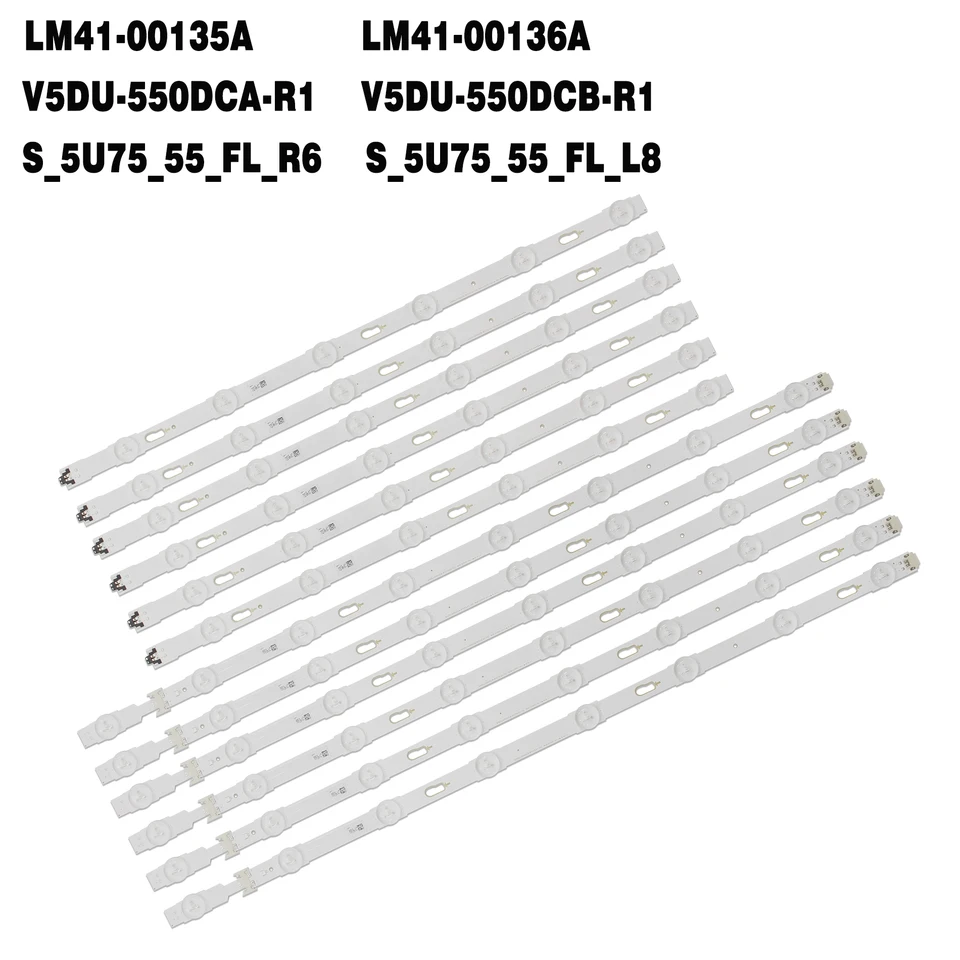 LED podsvietené prúžky 14led pre Samsung 55 