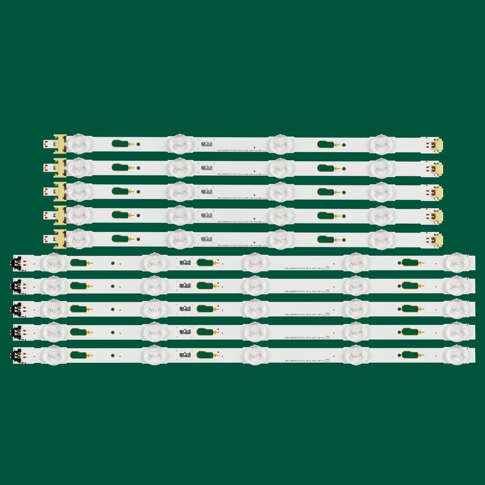 LED podsvietené prúžky pre Samsung UE40JU6472 UE40JU6072 UE40MU6125 UE40MU6122 UE40MU6120 UE40MU6100 UE40MU6195 UN40JU640D
