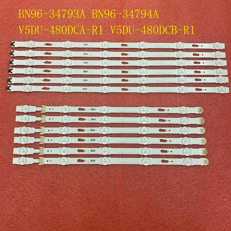 LED podsvietené prúžky pre Samsung UN48JU6800F UE48JU6450U UE48JU6640U UE48JU6400U