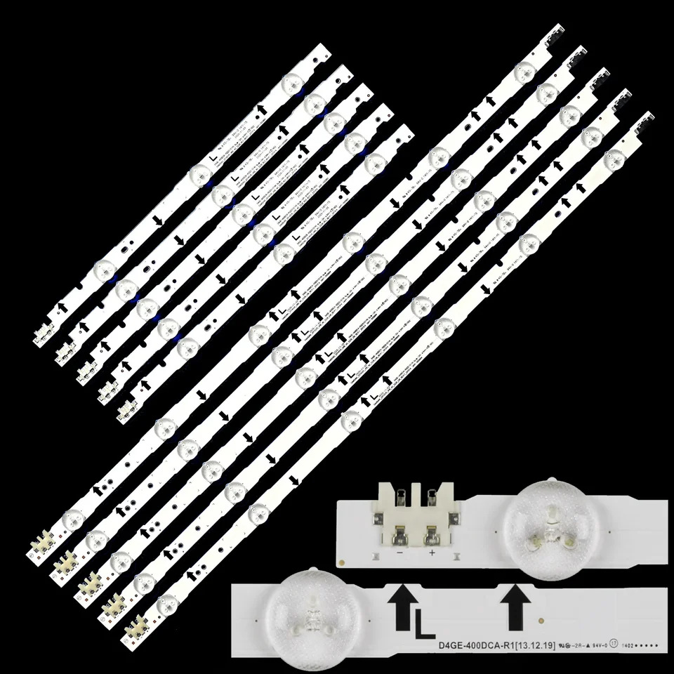 LED podsvietené prúžky pre UE40H5515 UE40H6200AK UE40H6200AY UE40H6260 UE40H6650AT UE40H5500AW BN96-30450A BN96-30449A