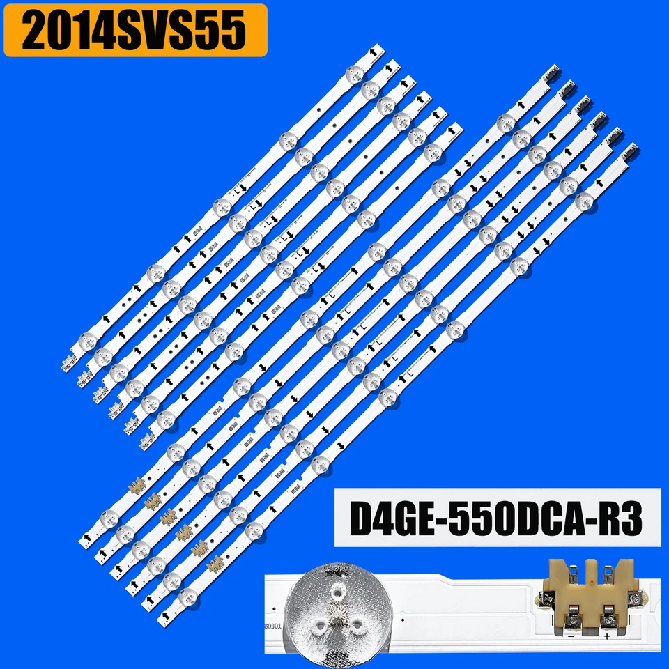 LED podsvietené prúžky pre UN55J5900AF UN55J5920AF UN55J5950AF UN55J6201AF UE55H6400AY UE55H6500SL UE55J6300AU UE55J6500AU