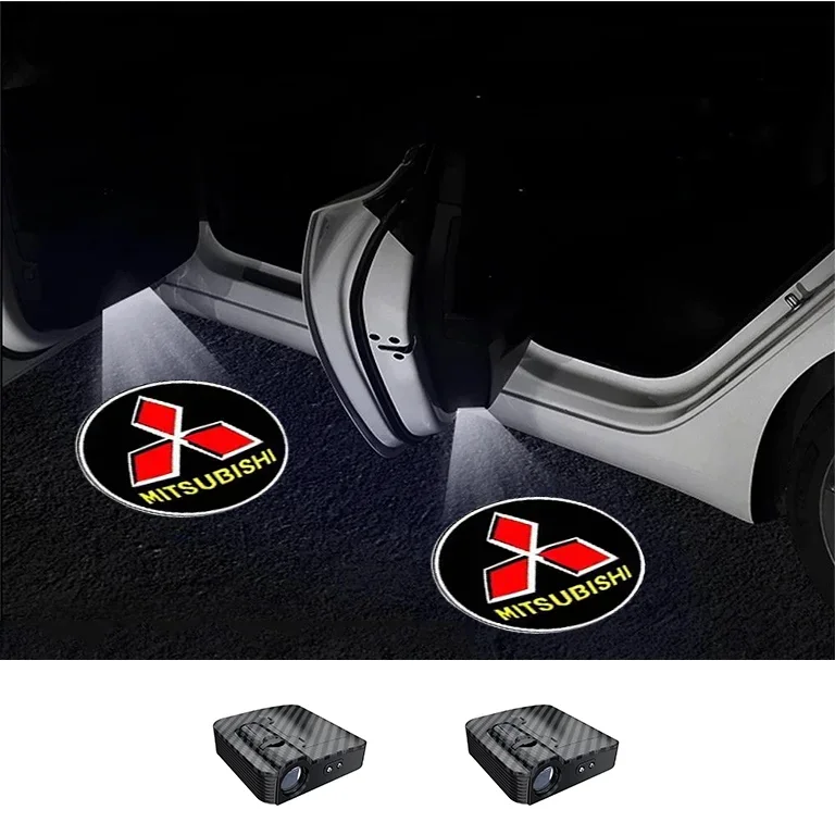 LED projektor Sign auta Sign s výpadkom svetla doplnkov pre Mitsubishi ASX Lancer Pajero Outlander L200 EVO LANCER EX