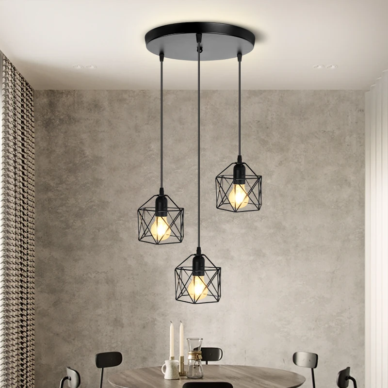 LED prívesok svetlo minimalistické veranda Light Hliník E27 Svetlo svietidla 110V 220V Vnútorná stropná lampa pre reštauráciu jedáleň