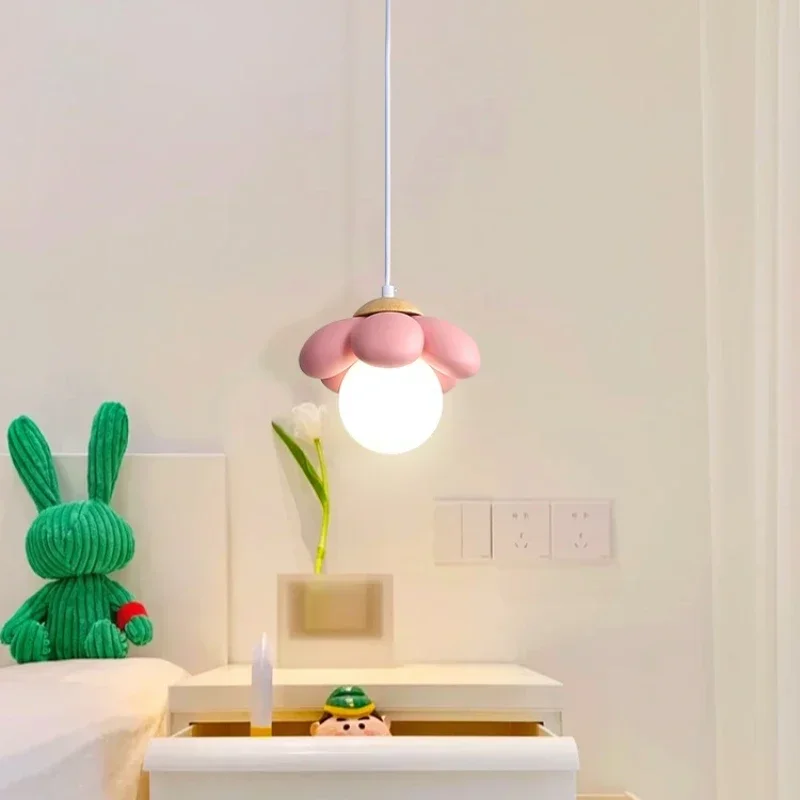 LED prívesok Svetlo pre detskú spálňu Nordická obývacia izba nočná foyerová chodba dekor závesná lampa Domov vnútorná zavesená lampa