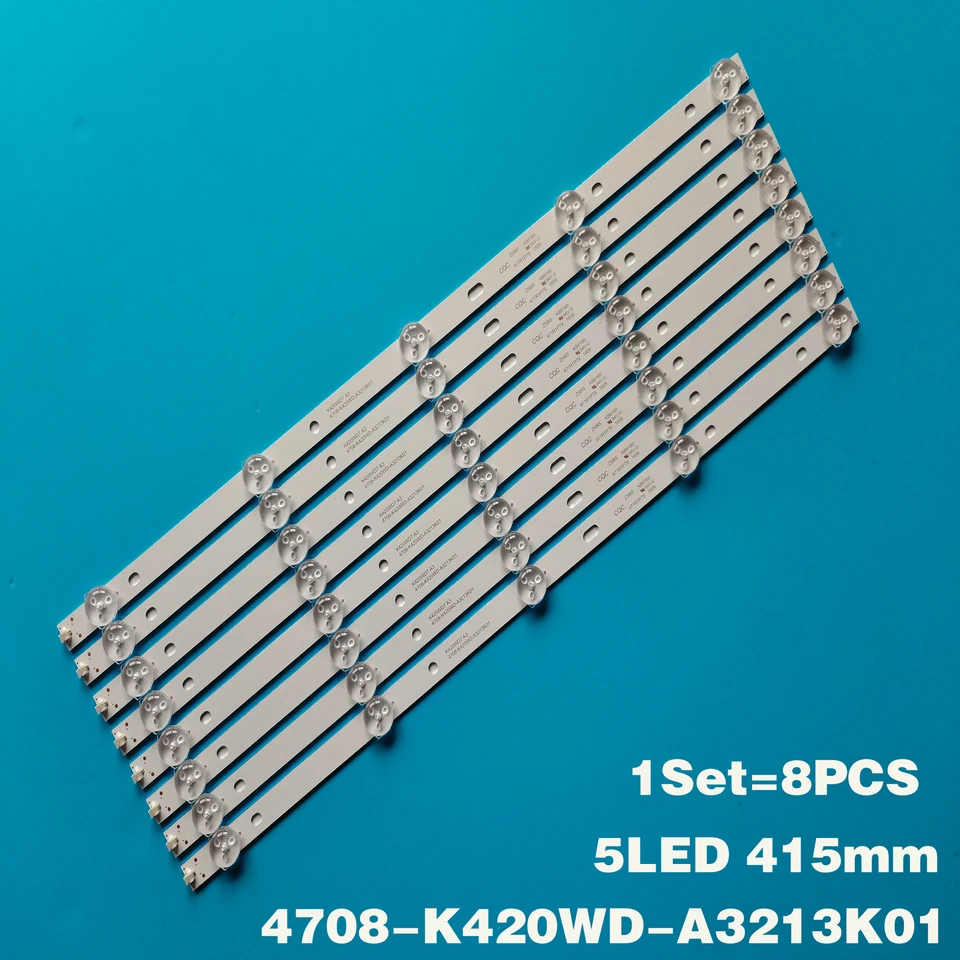 LED prúžky pre Horizon 43 TV 43LE5173D 43LE7173D TX-43DR300TT 43PHT4001/60 43PFT4001/60 K430WD9 4708 K420WD A3213K01 K420WD7 A3