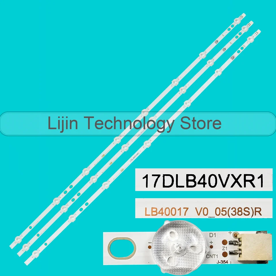 LED pásma LED pre LT40VG764 TX40CX200E 40-FFA-4110 40-FFA-5500 LT-40C750A TFS-40S04SDP TL-40DLED302SB16 LT40V750 LT40V751