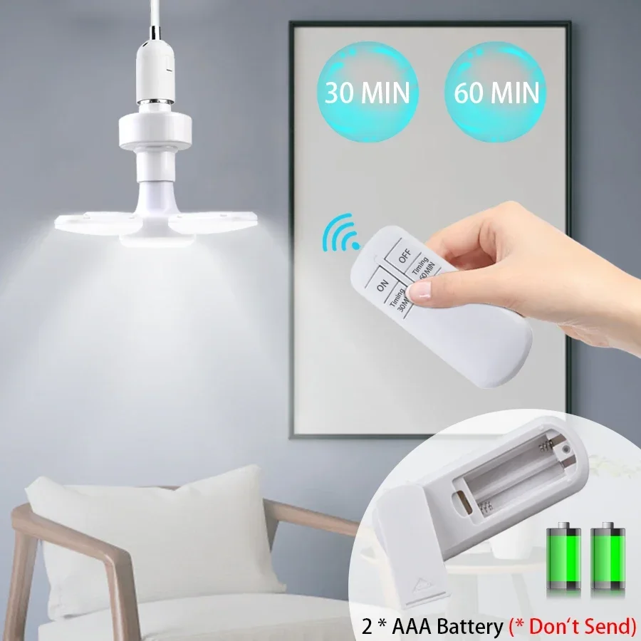 LED reflektory Home Smart Bulb E27 Focus s bezdrôtovým diaľkovým ovládaním pre stropnú žiarovku 220V Blade LED LED žiarovka AC85-265V