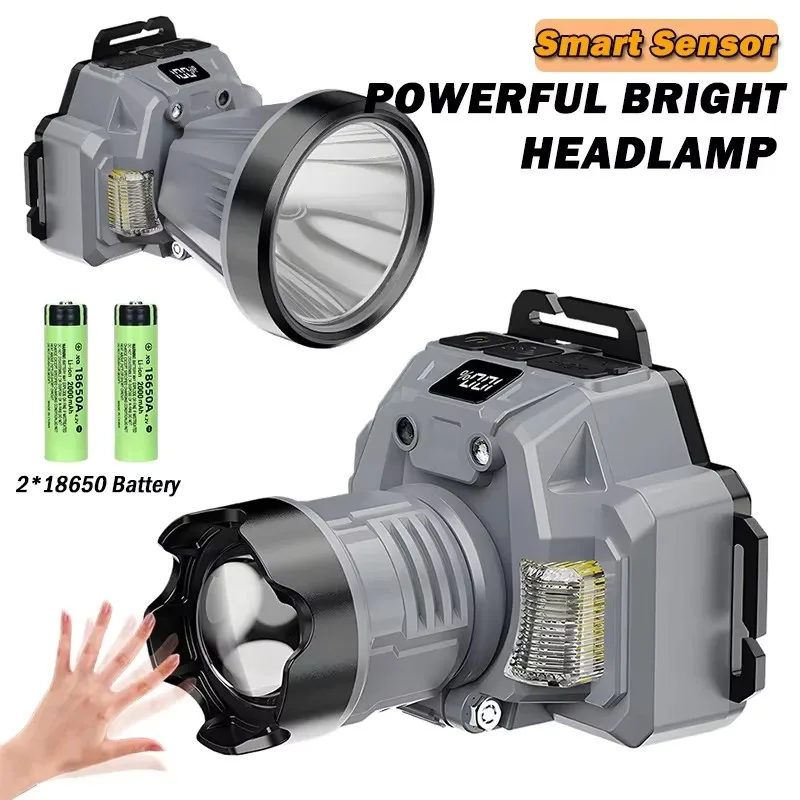 LED snímač svetlometu High -Power Displej svetlomety Outdoor Fishing Oprava rybársky