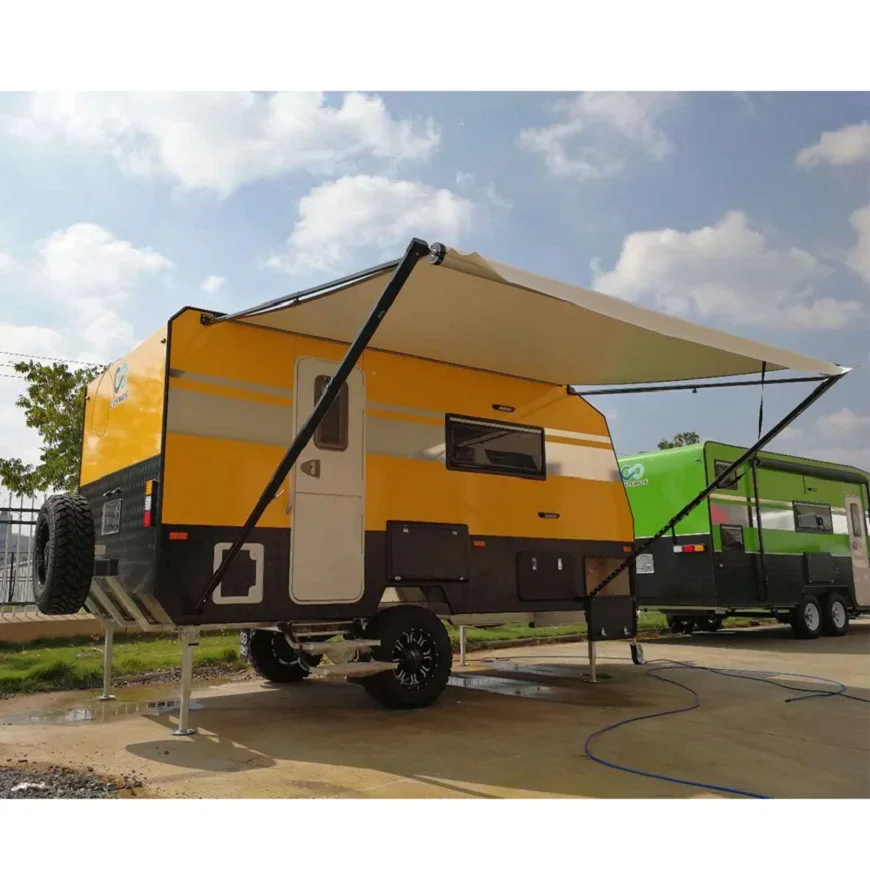 LED svetlo príves karavan markízy DIY Camper RV Roll Out Marketing