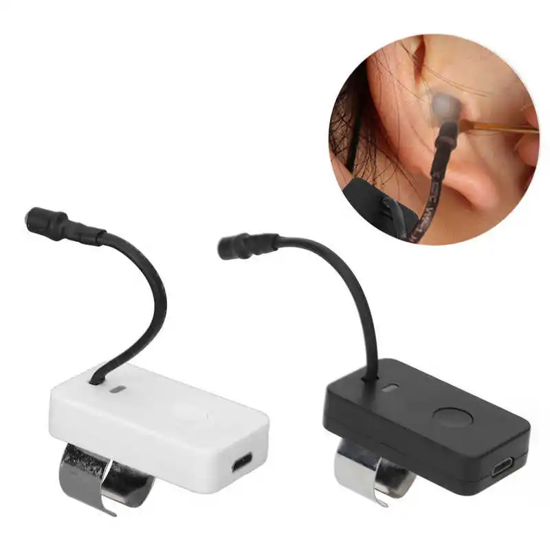 LED ucho vyberacia lampa Multifunkcia 3 rýchlosti USB Nabíjateľné ucho vyberte palec lampu pre náradie na starostlivosť o ucho