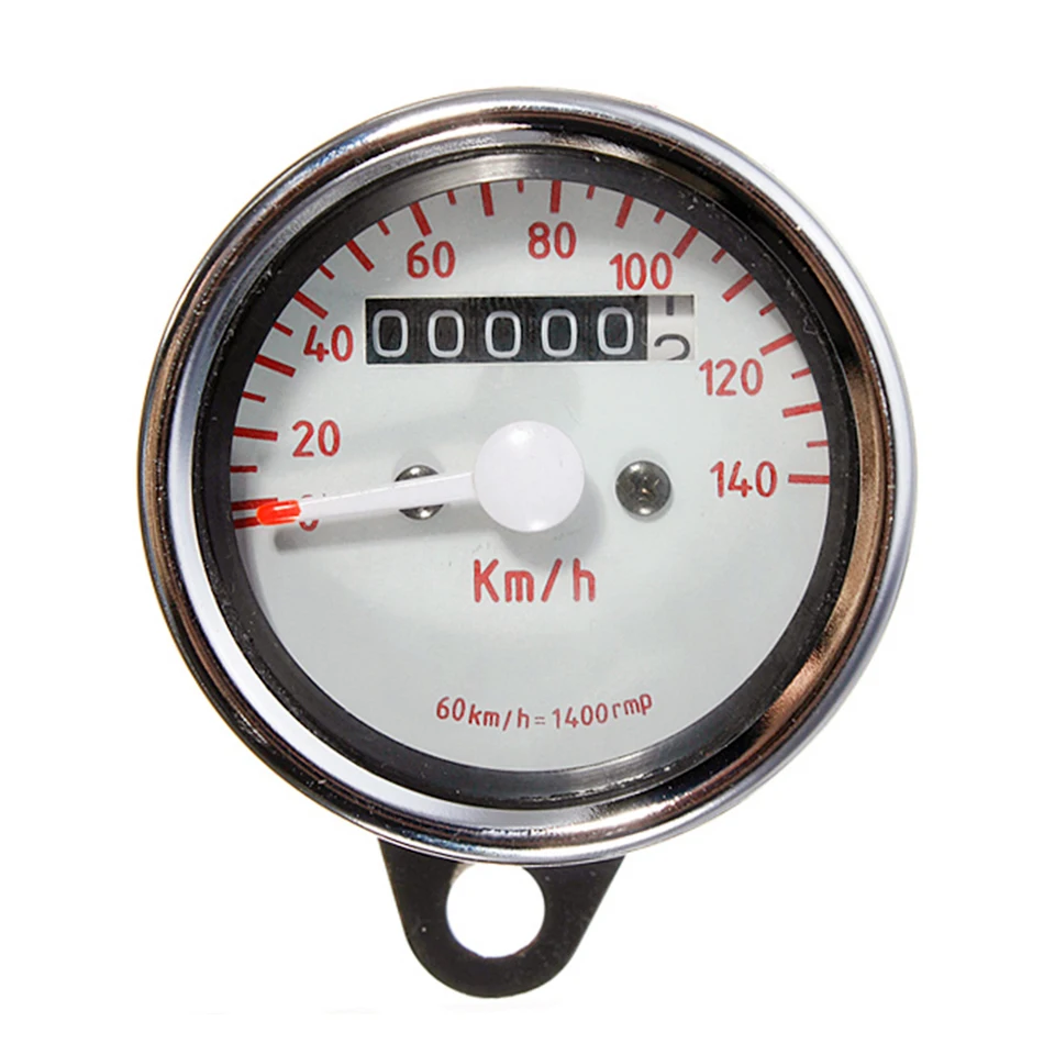LED Univerzálny motocykel Speedometer kilometer na kilometer Dual podsvietená bicykla pretekárov meracie pretekáry pretekárov pre CG125 BMW ...
