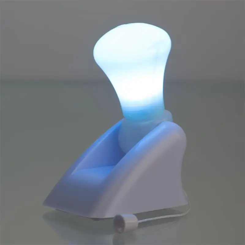 LED žiarovka Strčila batéria Prenosná nočná šikovná skrinka na nočné lampa Nočné svetlá zapnuté/vypnuté šnúru bezplatnú dopravu
