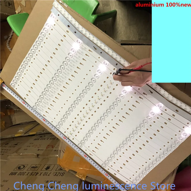 LED32HD340 JS-D-JP3220-061EC ST3151A05 AKTV3212 32 palca Používajte hliník 100%novú LCD TV podsvietenie 6lamp 585 mm