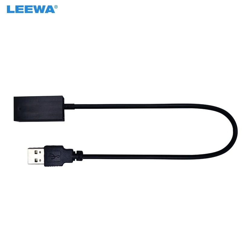 Leewa Aux Extension Adapter Adapter Cable Wire pre Honda Civic/Jazz/Accord/Costa/Odyssey Hlavná jednotka Audio Media System