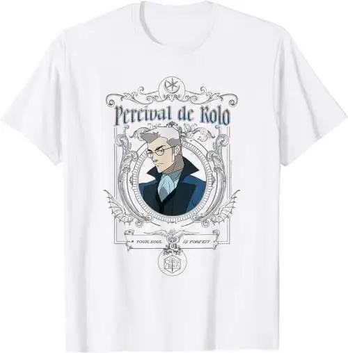 Legenda Vox Machina Percy Goth Frame tričko potí 27772