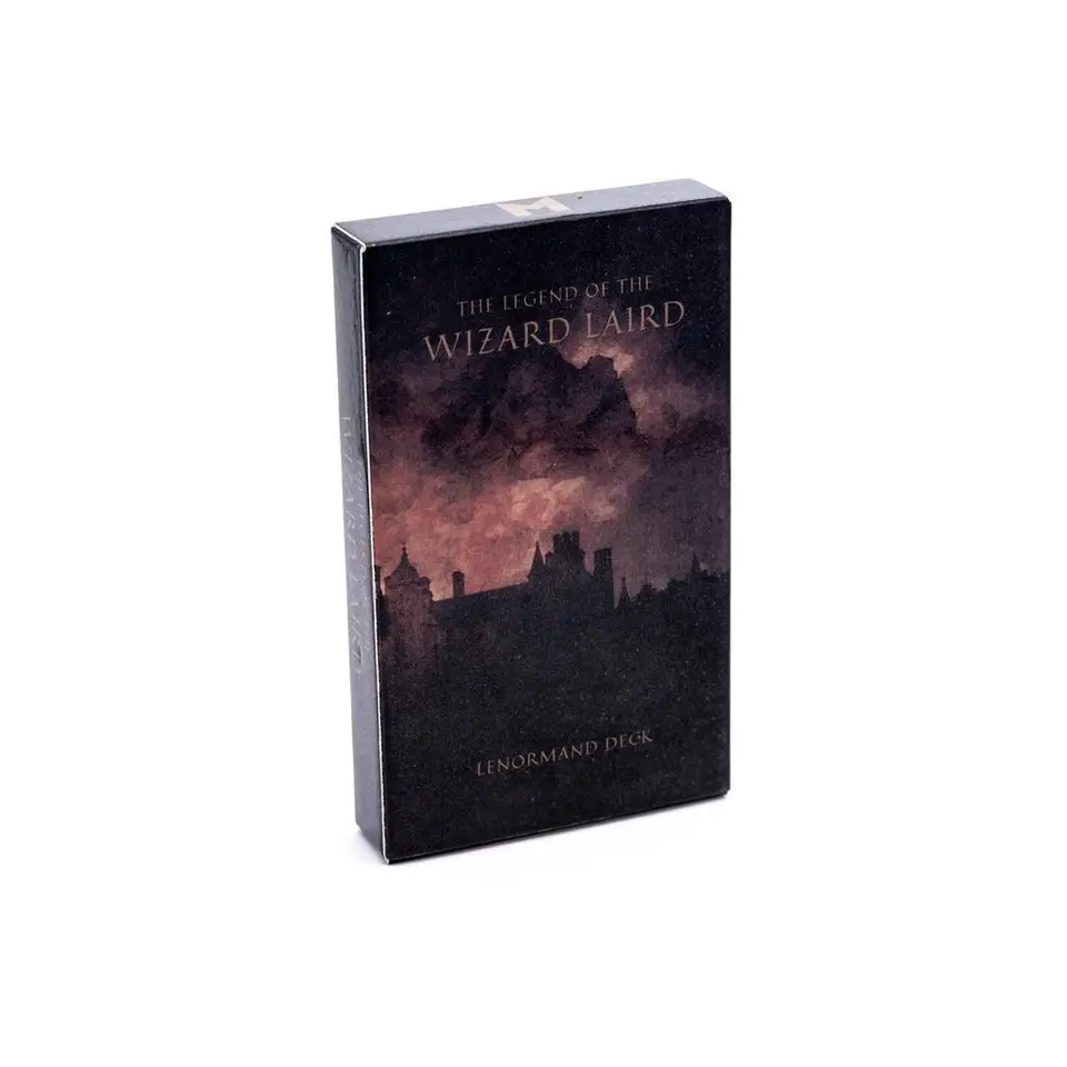 Legenda čarodejníka Laird Lenormand Tarot Deck Deck Party Table Game Fortune-Telling Prophecy Oracle Cards