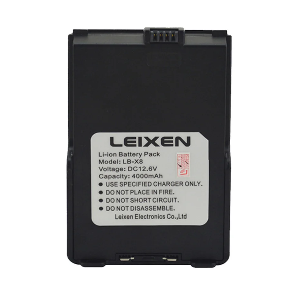 Leixen Battery Li Ion 4000MAH pre UV-25D Note FM Ham Radio Two Way Radio Radio na dlhé vzdialenosti Walkie Talkie