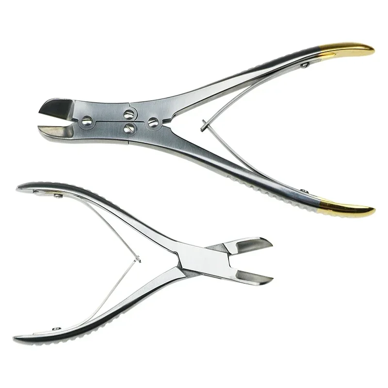Lekárska ortopédia Single/dvojité kĺbové kostné nožnice 140 mm/180 mm kostné nožnice Orthopedics Surgery prístroje 1ks