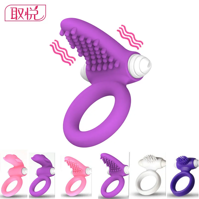 Lekársky silikónový penis vibrátor Silný dildo vibračný muž masturbácia oneskorenie ejakulácie vibrátor kruh kruh sexuálny produkt erotické hračky