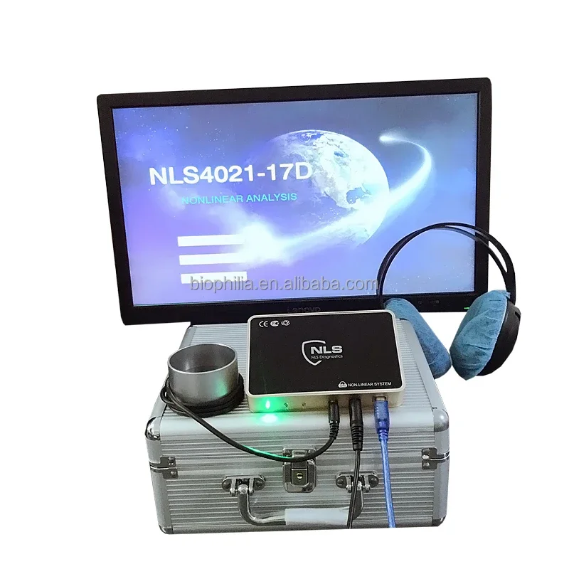 Lekársky skenerový stroj 17d NLS bioresonančná terapia bioplazma NLS Health Analyzer