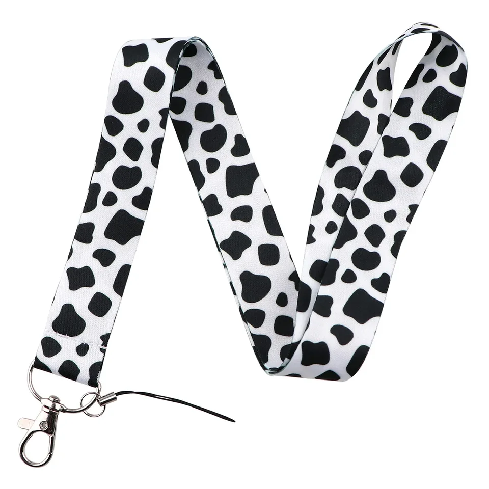 Leopard tlačené kľúče náhrdelníky Keychain Webuľ