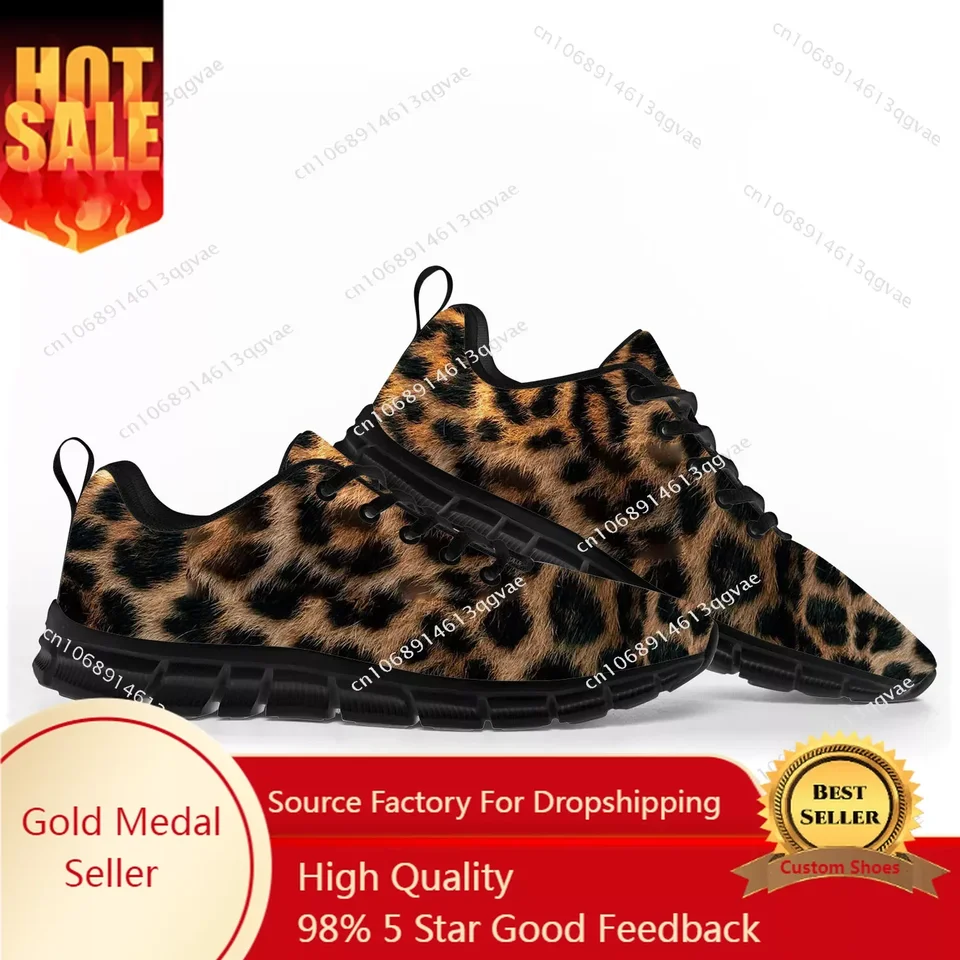 Leopard tlačiť módne športové topánky pánske dámske teenager pre deti detské tenisky Tide Printed Causal Custom Quality pár topánky