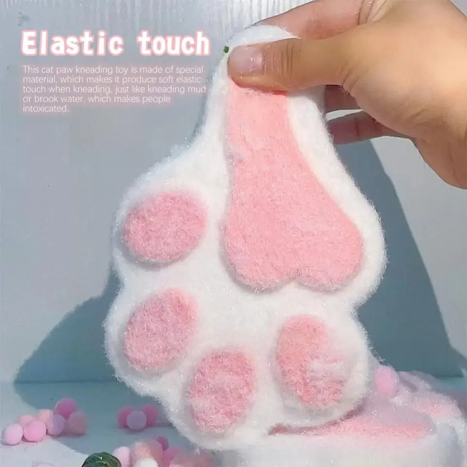 Lepkavá mačka labky squishy hračky reliéf stres relax hračky gigant labky štipky a dekomprimovanie hračkárskej párty uprednostňuje darčeky