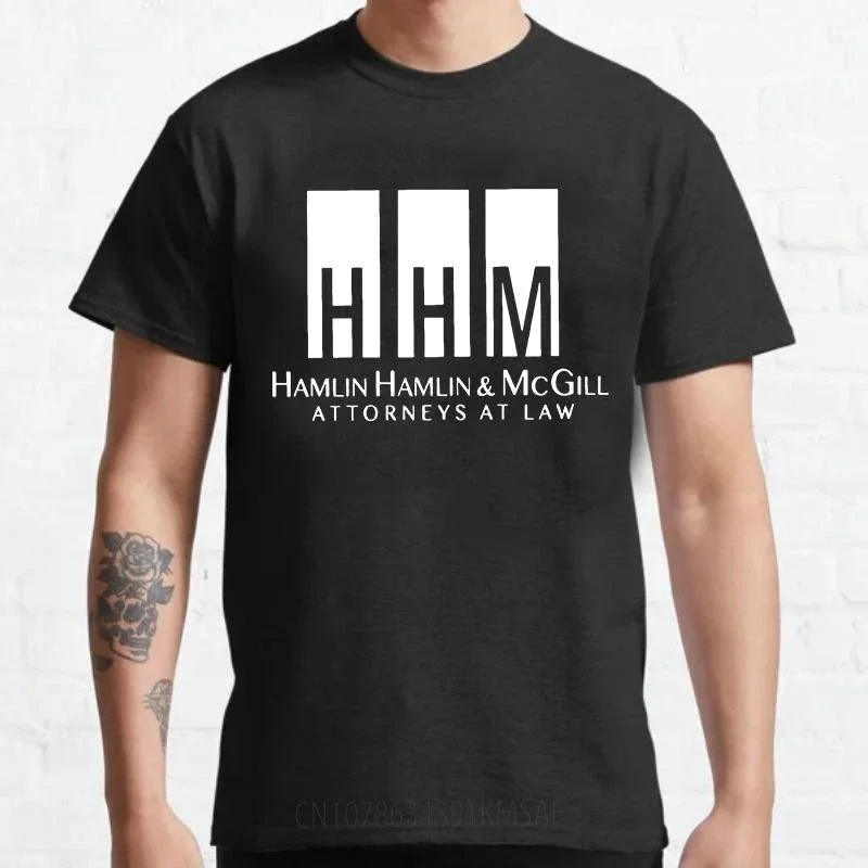 Lepšie zavolajte Saul T košeľ Hamlin Hamlin a McGill Goodman Drama Legal TV Príležitostné streetwear tops muži ženy Grafické priedušné tričko