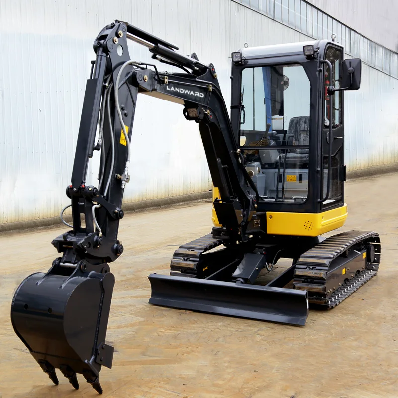 Lesnícky mulčer pre mini bagery 2,5 ton Crawler Mini rýpadlo Doprava zdarma prepravu malých mini rýpadlo Výrobca Prispôsobený