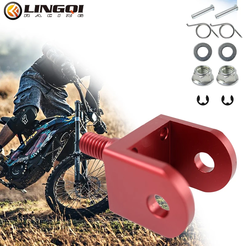 Lesque Foot Pedal Podporovaný držiak na držiak na držiak pre držiak pre Surron Light Bee XS Talaria Sting Sur-Ron Sur Ron Of-road Pit Dirt Bike Parts