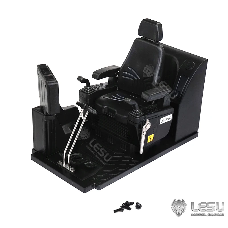 LESU 1/14 Plastové kabíny Vnútorné auto pre RC Hydraulické rýpadlo Digger C374 Hračky pre diaľkové ovládanie pre chlapca Th17914-SMT8