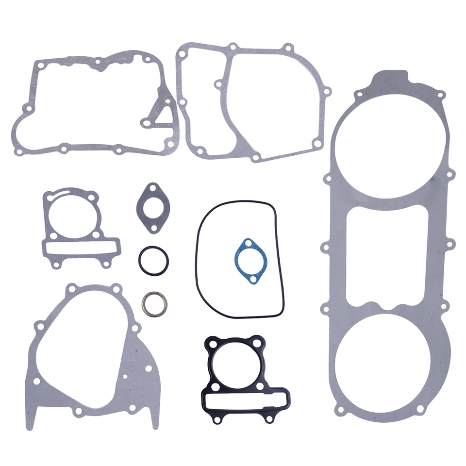 LETAOSK 11 PCS/SET 45.5x16,8 cm tesnenia motora Tesnenie súprava kov Vysoko kvalitná fit pre GY6 150 ccm Scooter Moped Go Kart Quad Complete
