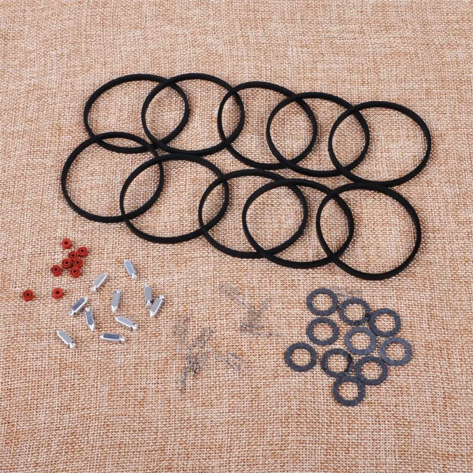 LETAOSK NOVINKA 10X Inlet Inlet Needle Carburetor Carb Repair Kit NUSTAVUJTE NA TECUMSEH 631021 631021B