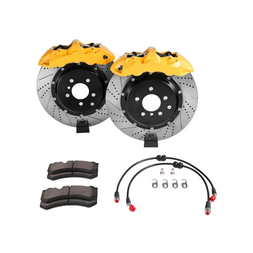 Letecký hliník Big 6 Pot Auto Big Brake Calipers Kit pre BMW 3 Series E30 E30 E36 E46 F30 F35 F80, 100% testované dobre