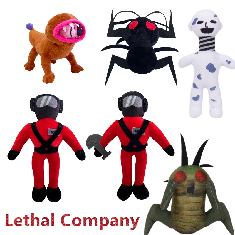 Lethal Company plyšová cievka hlavy hromadenie chyby anime hra mine mäkké plnené vysokokvalitné plyšové zbierky detské narodeniny darček