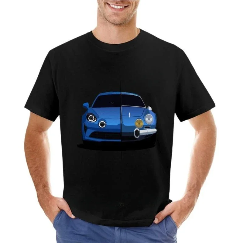 Letná bavlnená značka Krátke rukávy tričko TEE SETRE TILE TILE TREA TILE, Tričko Generácie v Alpine A110