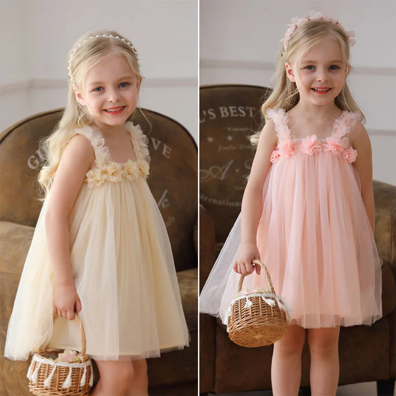 Letná pletiva Tulle Princess Slip Tutu šaty