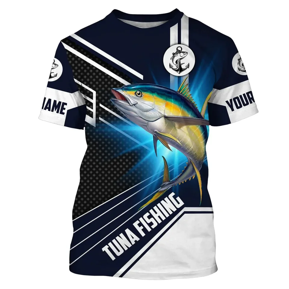 Letné 3D rybie tlač Tričko pre mužov Vonkajšie go rybárske oblečenie Príležitostné pulvoverové pullover harajuku vrcholy nadmerne veľké rukávy s krátkym rukávom