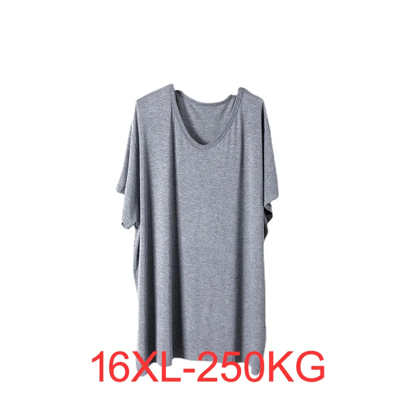 Letné muži nadmerné tričko 15xl 16xl 200 kg až 250 kg plus tričká s veľkosťou 3 farby