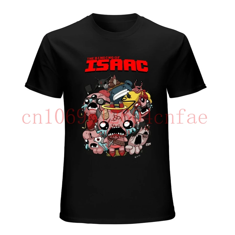 Letné módne príležitostné muži tričká Viazanie Isaac Simple Graphic Design Tirla