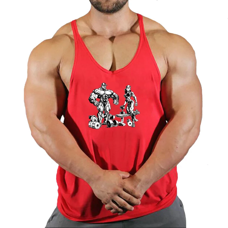 Letný módny trend mužov Personalizovaná tlačová vesta priedušná chladná bežecká fitness Cvičenie Príležitostné pohodlné štíhle opasky