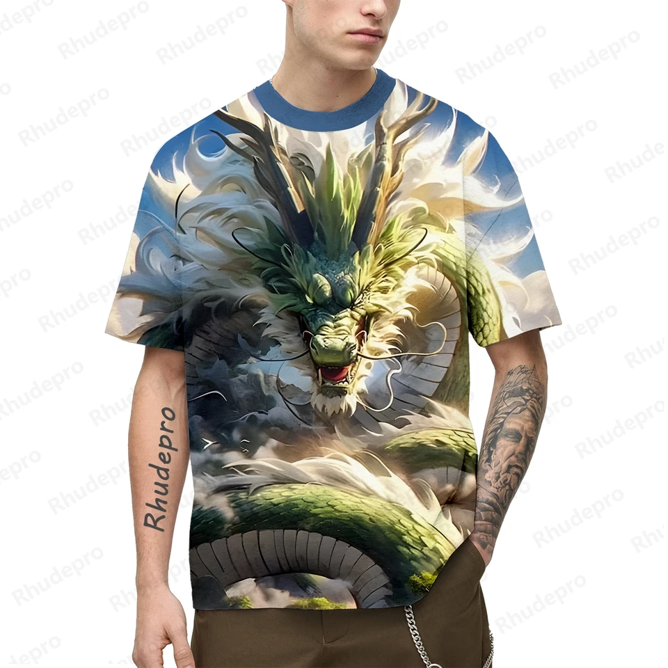 Leto New Hot Men Japan Anime Goku po celú 3D tlač Cosplay deti uličné tričká unisex veľkej veľkosti Top božský drak