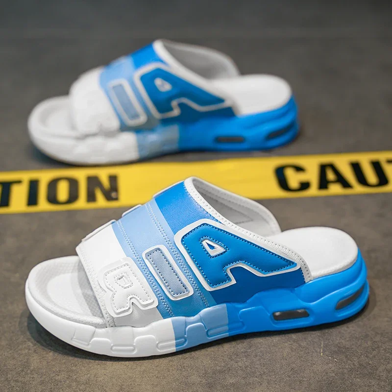 Leto Outwear Trendy Beach Sandals Pár priedušných športových papuče 2024 Nové