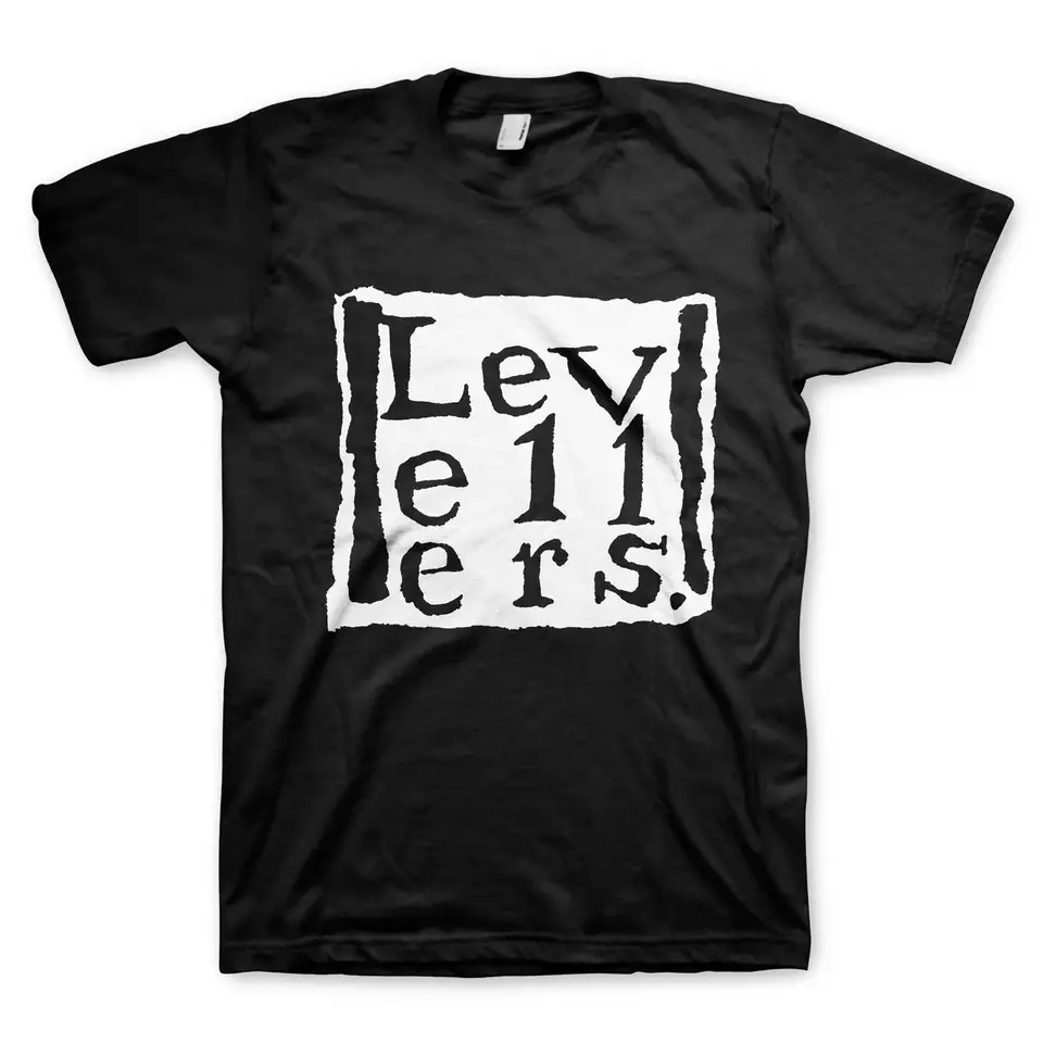 Levellers Solid Square čierne tričko