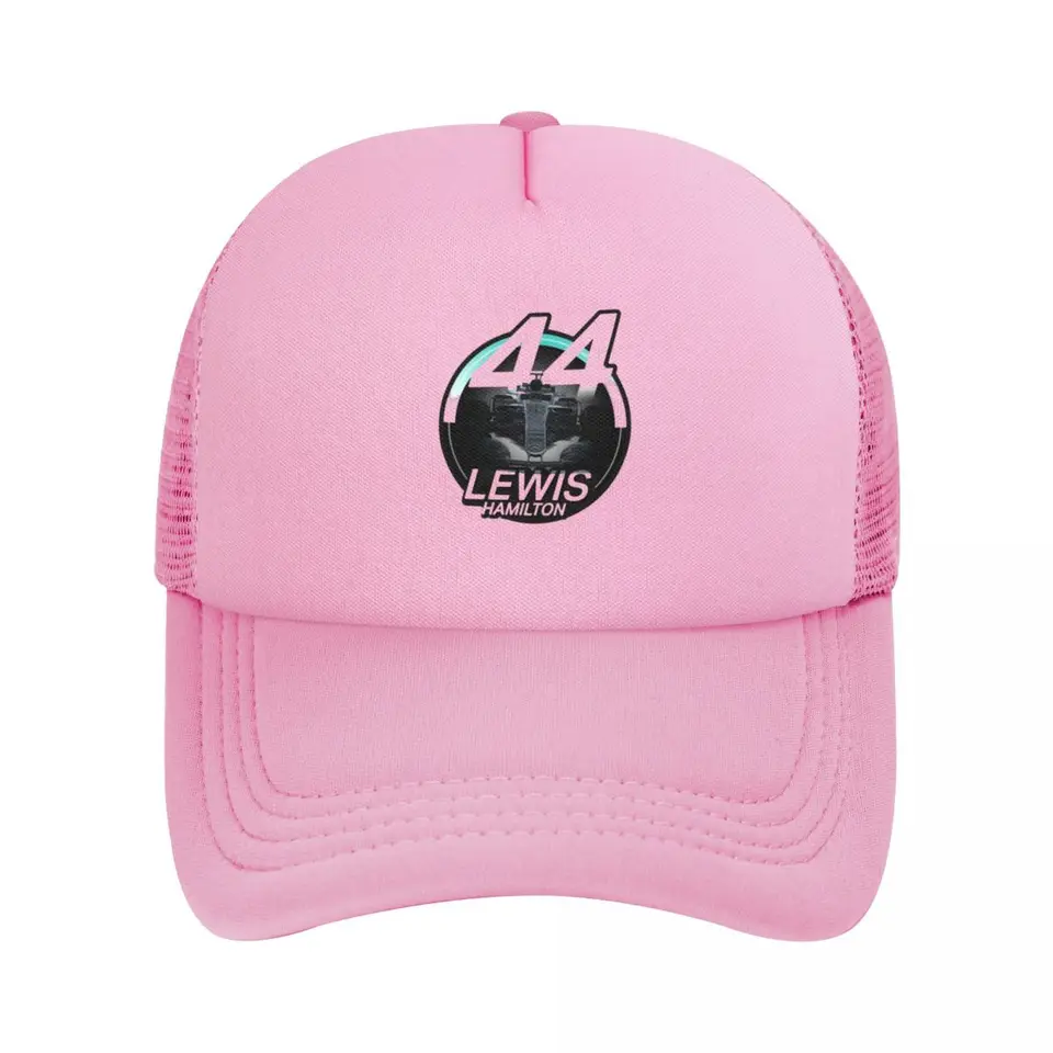 Lewis Hamilton 44 - F1 Mesh Baseball Caps Snapback Baseball Hats Priedušné neformálne kasquette vonku pre mužské a dámske