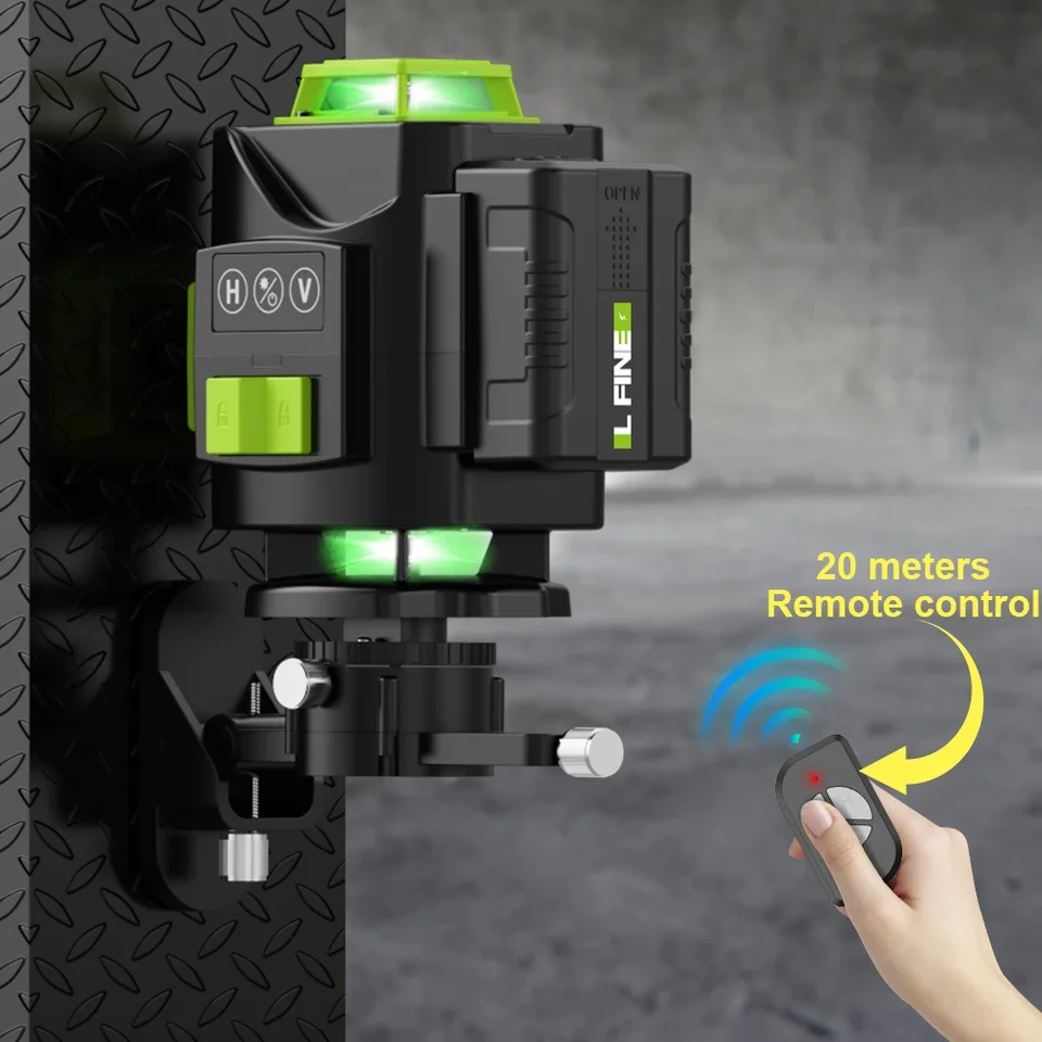 LFINE NIVEL LASER 360 LASER SLEDNÁ SLEDOVANIE 4D 16 riadkov