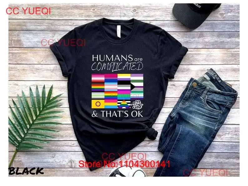 LGBTQ T TRIRLE LGBT Vlajka Prítomnosť LGBTQIA Pride Mesiac DEMISEXUAL GENDERFUID AGENDER