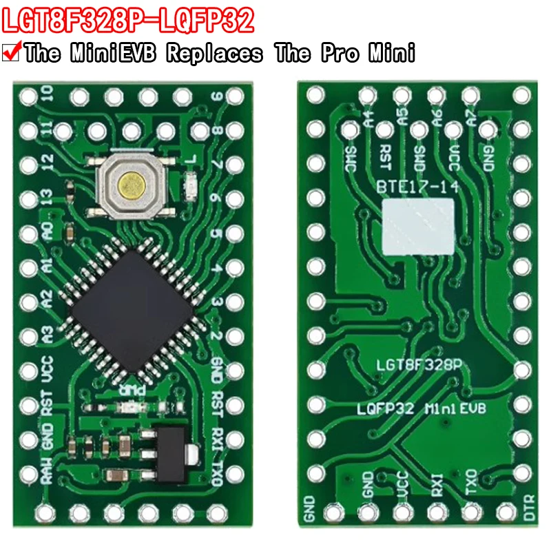 LGT8F328P LQFP32 MINVIEVB 5V nahrádza Pro MINI ATMEGA328P Plne kompatibilný pre Arduino Použite ovládač HT42B534-1